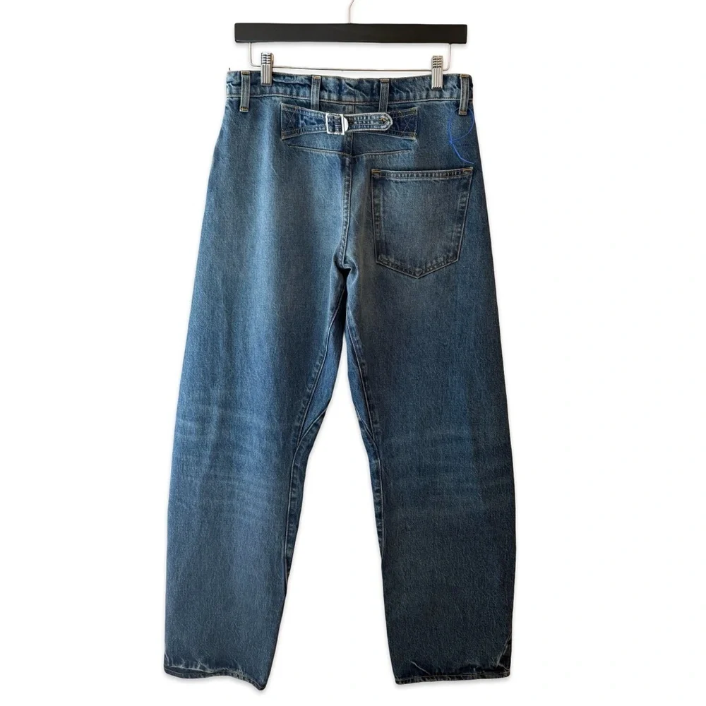 GRLFRND Noa Engineer jeans Elysian Park Dr Relaxed Fit Blue denim Revolve 28